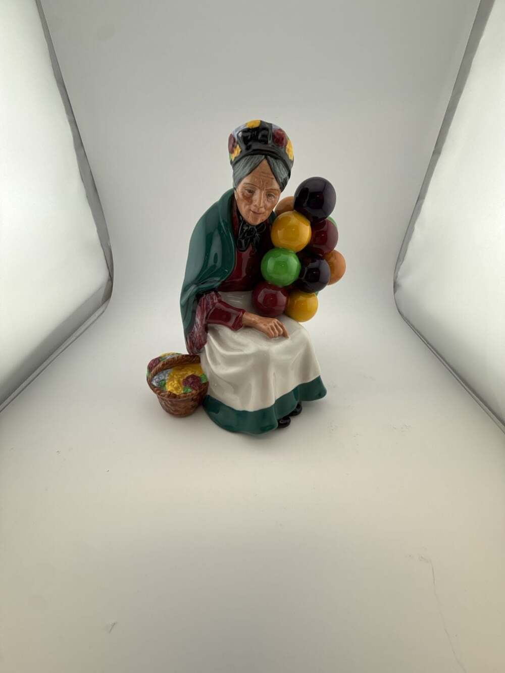 Royal Doulton The Old Balloon Seller Figurine HN1315 Porcelain
